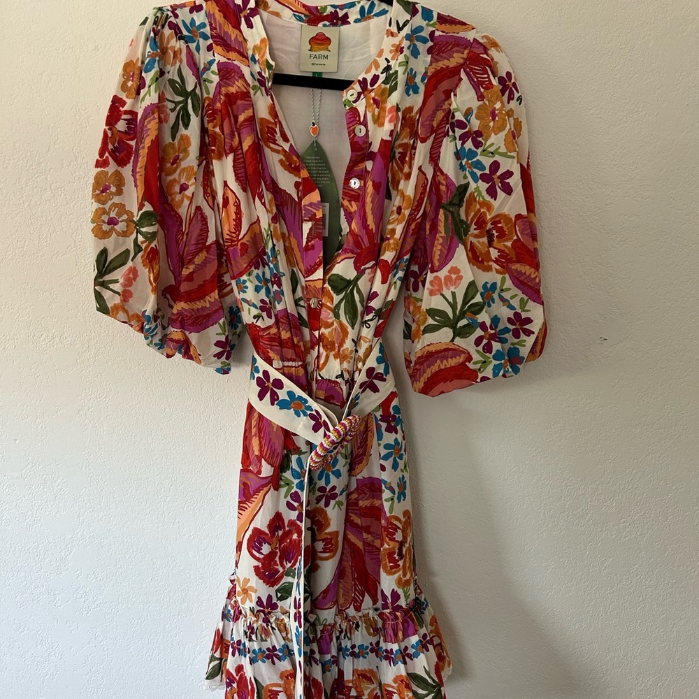 Farm Rio colorful dress